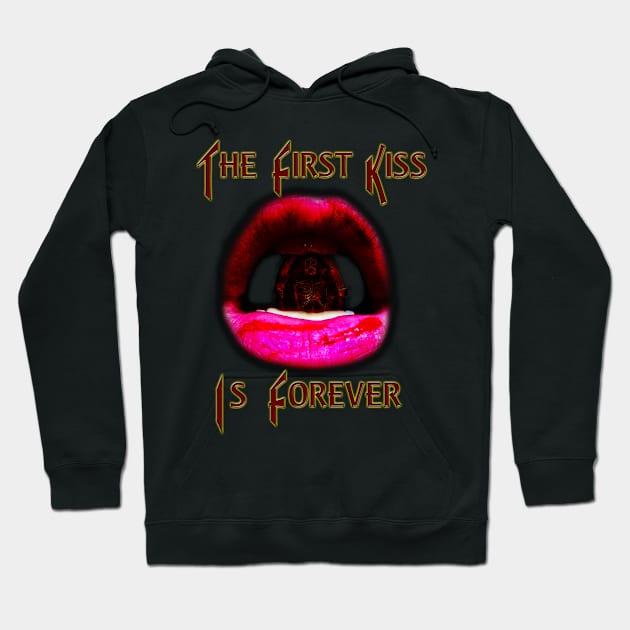 First Kiss Hoodie by Hellbent for Horror